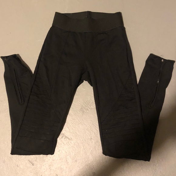 Moto Legging With Ankle Zippers | Poshmark